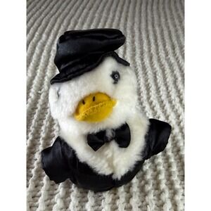 Aflac Talking Duck Plush Keychain Tuxedo Top Hat Bow Tie Childrens  Atlanta